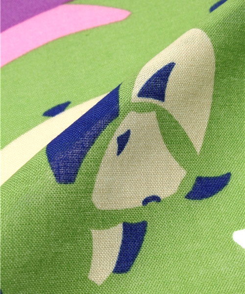 IL BISONTE（イルビゾンテ）の「IL BISONTE / BANDANA（バンダナ/スカーフ・レディース・ネイビー/グリーン/ライトグリーン/ワイン・FREE）」の6枚目の写真