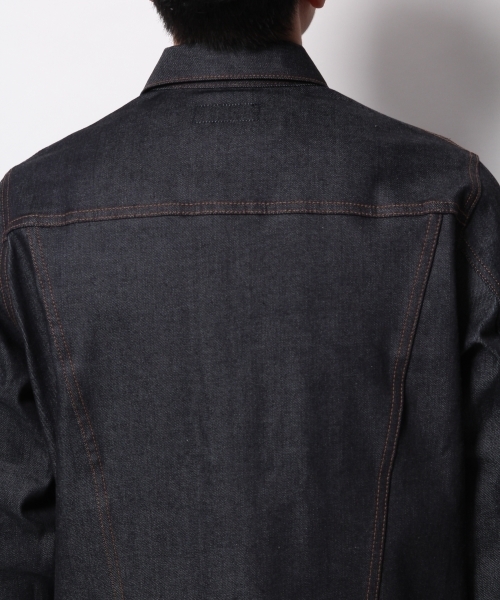 GLOBAL WORK（グローバルワーク）の「DENIM Gジャン/777828（デニムジャケット・メンズ・ネイビー/ブルー・LARGE/MEDIUM/SMALL/X-LARGE）」の14枚目の写真