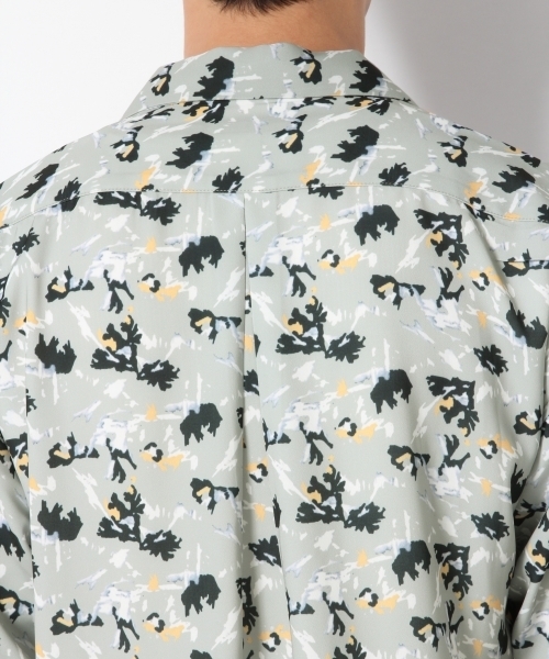 RAGEBLUE（レイジブルー）の「柄オープンカラーシャツ/788574（シャツ/ブラウス・メンズ・ネイビー/ホワイト/ベージュ・LARGE/MEDIUM/SMALL）」の12枚目の写真