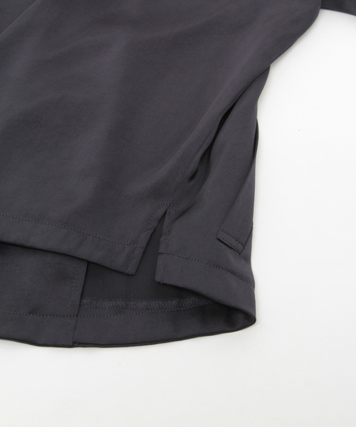 laboratory work（ラボラトリーワーク）の「ノーカラーＺＩＰブルゾン（ブルゾン・レディース・ネイビー/グレー/イエロー・MEDIUM）」の10枚目の写真