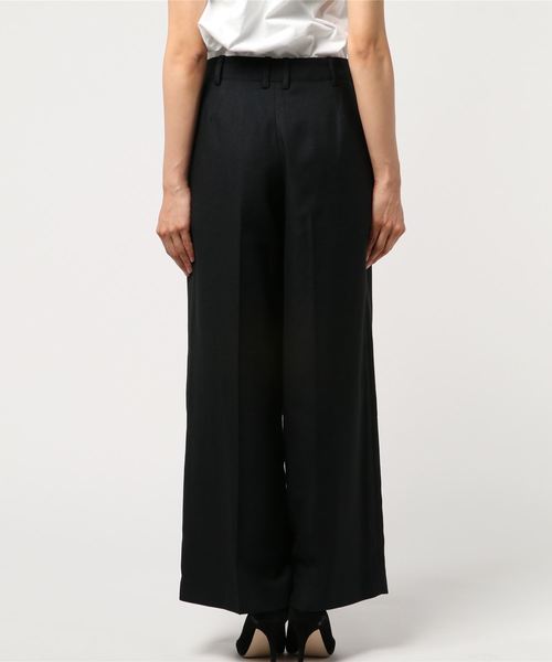 un dix cors（アンディコール）の「リニーワイドパンツ（その他パンツ・レディース・ベージュ/ブラック・36/38）」の4枚目の写真