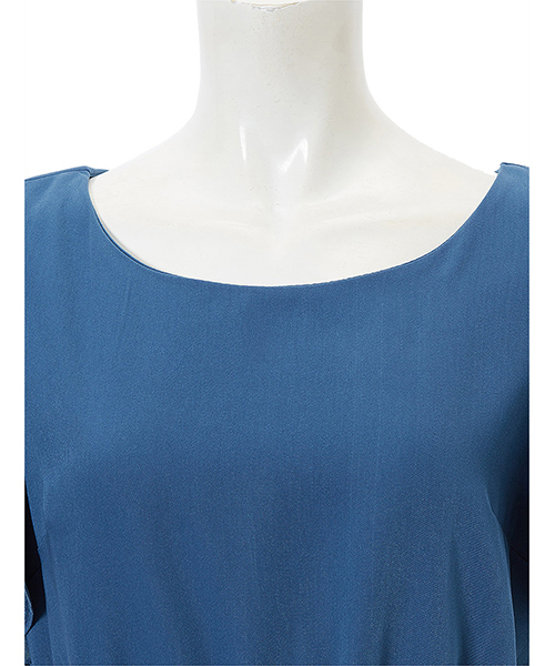 fifth(フィフス)の「フリルワイドパンツコンビネゾン(つなぎ/オールインワン・レディース・ブラック/ベージュ/グレー/ブルー/カーキ/アイボリー・MEDIUM)」の16枚目の写真