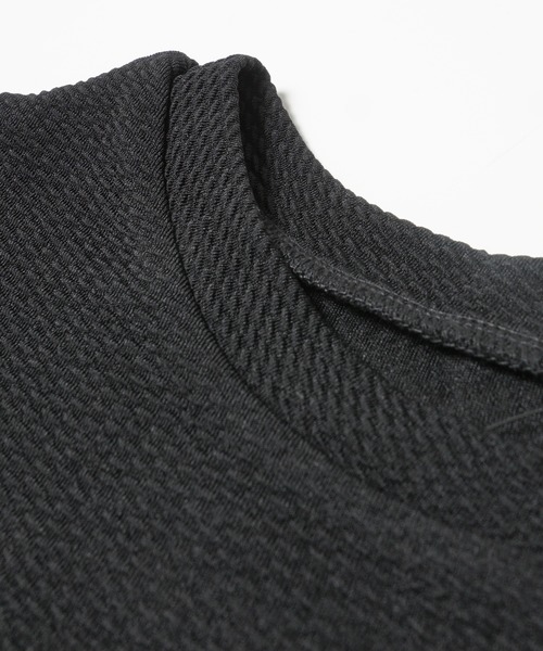 coca（coca）（コカ）の「エンボス加工半袖マキシワンピース（ワンピース・レディース・ブラック/ホワイト/ダークベージュ/ネイビー/ライトグレー/ライトグリーン/ブラウン/グレー/ベージュ・L/M）」の13枚目の写真