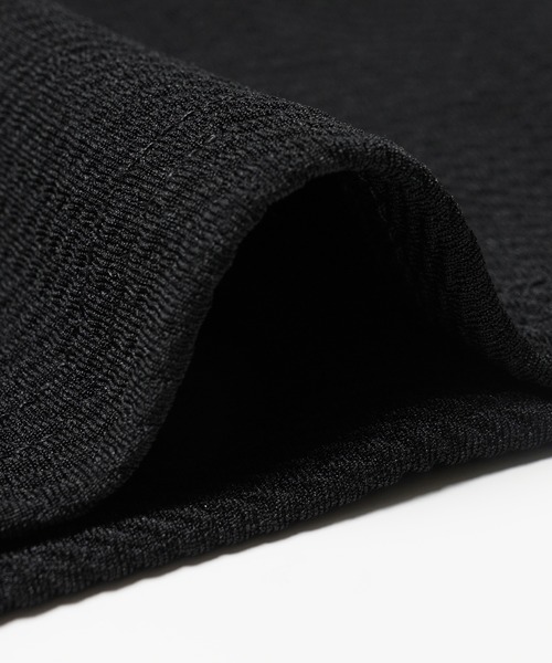 coca（coca）（コカ）の「エンボス加工半袖マキシワンピース（ワンピース・レディース・ブラック/ホワイト/ダークベージュ/ネイビー/ライトグレー/ライトグリーン/ブラウン/グレー/ベージュ・L/M）」の11枚目の写真