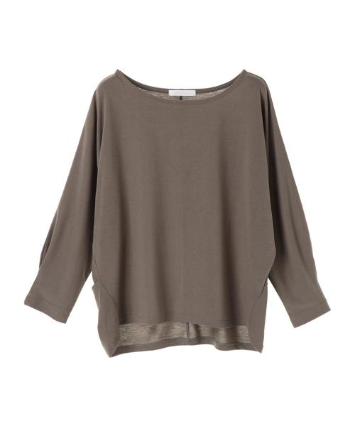 AMERICAN HOLIC（アメリカンホリック）の「・ドルマン脇タックカットプルオーバー（Tシャツ/カットソー・レディース・オフホワイト/カーキ/ブラック/ネイビー・FREE）」の7枚目の写真