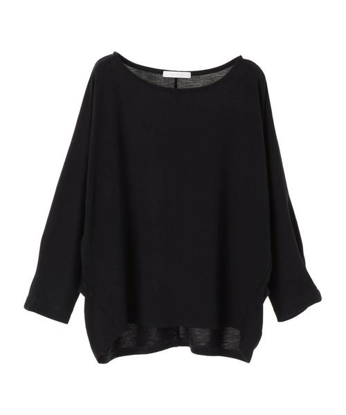 AMERICAN HOLIC（アメリカンホリック）の「・ドルマン脇タックカットプルオーバー（Tシャツ/カットソー・レディース・オフホワイト/カーキ/ブラック/ネイビー・FREE）」の8枚目の写真