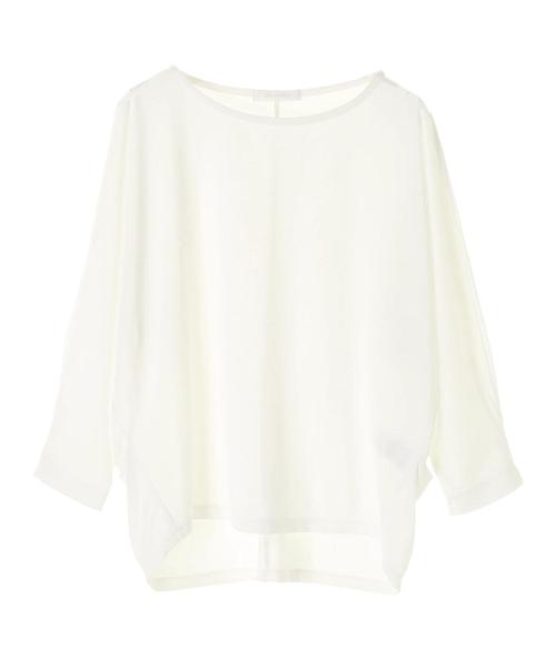 AMERICAN HOLIC（アメリカンホリック）の「・ドルマン脇タックカットプルオーバー（Tシャツ/カットソー・レディース・オフホワイト/カーキ/ブラック/ネイビー・FREE）」の5枚目の写真