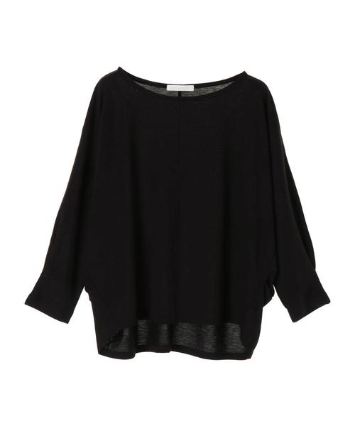 AMERICAN HOLIC（アメリカンホリック）の「・ドルマン脇タックカットプルオーバー（Tシャツ/カットソー・レディース・オフホワイト/カーキ/ブラック/ネイビー・FREE）」の6枚目の写真