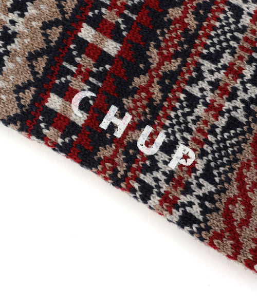 CHUP（チュプ）の「CHUP: 【CHRISTMAS】ソックス（ソックス/靴下・メンズ・ネイビー/レッド・ONE SIZE）」の5枚目の写真