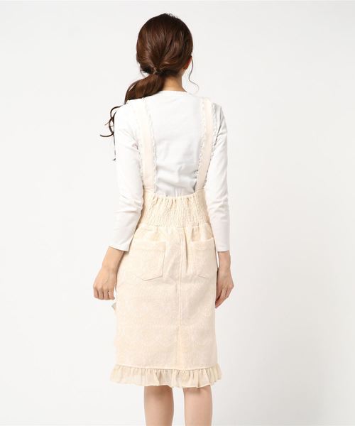 Swankiss（スワンキス）の「HS lacy frill MS/K（スカート