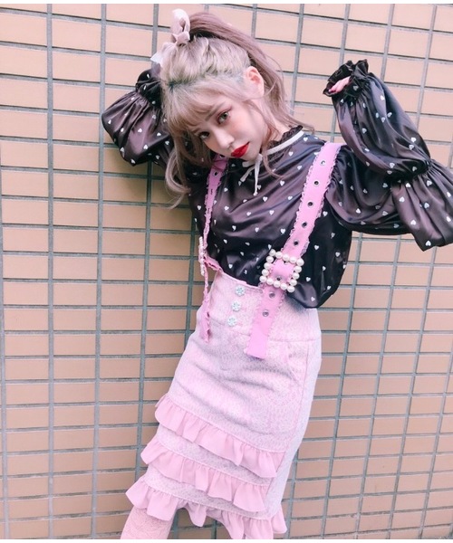 Swankiss TS スカート fur s/k ブラック Swankiss（スワンキス）の「TS feminity LS/K（スカート）」 - WEAR