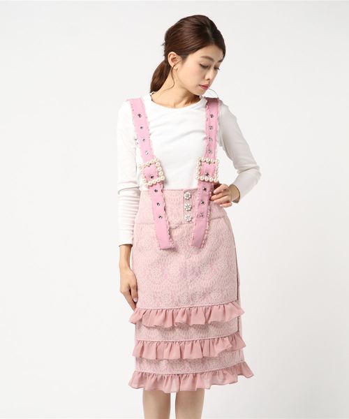 Swankiss leather frill S/K ブラック Timeless Staple Faux Leather Skirt | Windsor