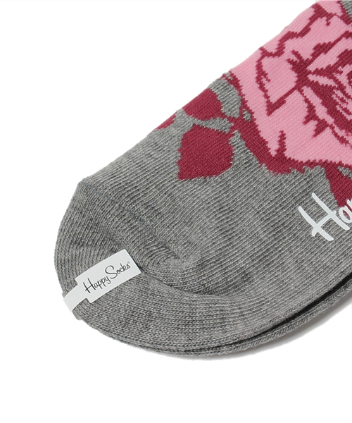 And A（アンドエー）の「Rose/Lady's (HappySocks)（ソックス/靴下・レディース・グレー/ダークグリーン・FREE）」の4枚目の写真