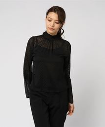 archives | ハイネックドビーブラウス(シャツ/ブラウス)