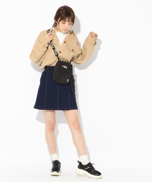 Heather（ヘザー）の「メランジＢＩＧシャツ　 830713（シャツ/ブラウス・レディース・ホワイト/ベージュ/ピンク・FREE）」の5枚目の写真