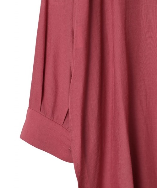 CLANE（クラネ）の「W FACE BLOUSE（シャツ/ブラウス・レディース・ベージュ/ピンク・2/1）」の4枚目の写真