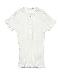 【YOUNG & OLSEN The DRYGOODS STORE】/BROAD RIB HENLEY NECK