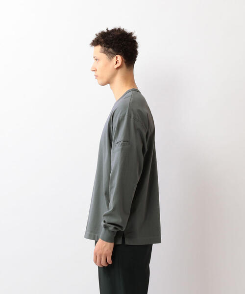 Steven Alan(スティーブンアラン)の「<tone> POCKET LONG SLEEVE TEE/Tシャツ(Tシャツ/カットソー・メンズ・ブラウン/グレー・3/2)」の13枚目の写真