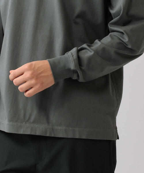 Steven Alan(スティーブンアラン)の「<tone> POCKET LONG SLEEVE TEE/Tシャツ(Tシャツ/カットソー・メンズ・ブラウン/グレー・3/2)」の5枚目の写真