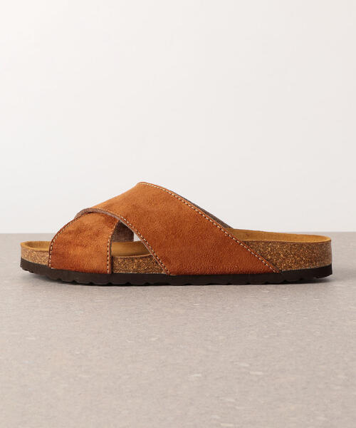 green label relaxing(グリーンレーベルリラクシング)の「SC SENCILLO GLR クロスサンダル(サンダル・メンズ・ブラウン/ブラック・41/42/43)」の6枚目の写真