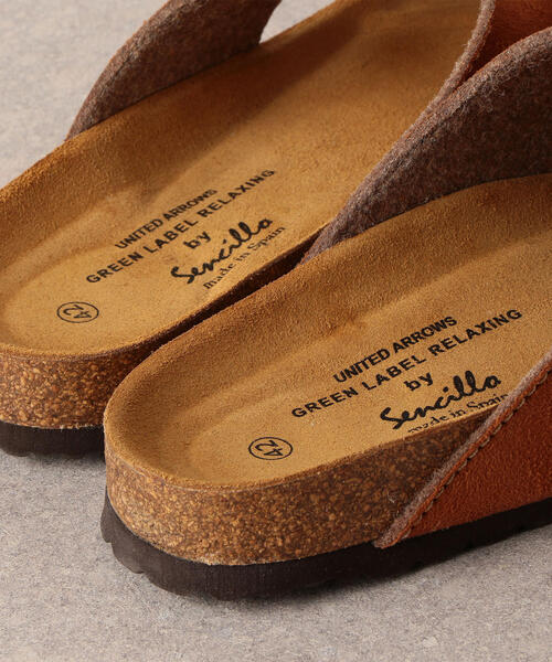 green label relaxing(グリーンレーベルリラクシング)の「SC SENCILLO GLR クロスサンダル(サンダル・メンズ・ブラウン/ブラック・41/42/43)」の10枚目の写真