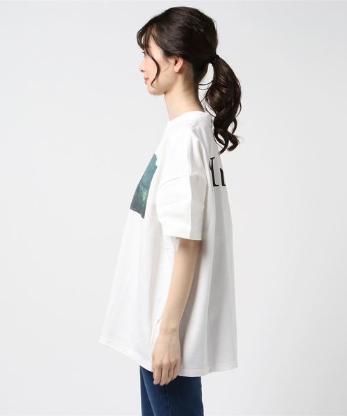 THE Dallas(ザ・ダラス)の「THE Dallas (ザ・ダラス) JURASSIC PARK Tシャツ ザ・ダラス×ジュラシックパーク I AM T D9S-JP07(Tシャツ/カットソー・レディース・ホワイト・1)」の2枚目の写真