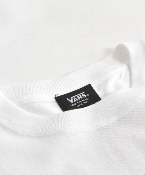 VANS(バンズ)の「VANS/ヴァンズ Checker Box Logo S/S T-Shirt(Tシャツ/カットソー・メンズ・ホワイト/オレンジ/ブラック・M/XL/S/L)」の11枚目の写真