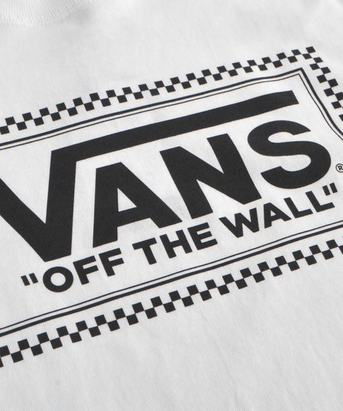 VANS(バンズ)の「VANS/ヴァンズ Checker Box Logo S/S T-Shirt(Tシャツ/カットソー・メンズ・ホワイト/オレンジ/ブラック・M/XL/S/L)」の12枚目の写真