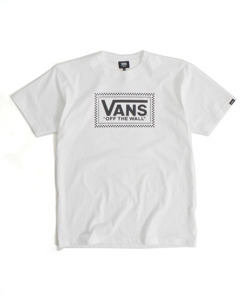 VANS(バンズ)の「VANS/ヴァンズ Checker Box Logo S/S T-Shirt(Tシャツ/カットソー・メンズ・ホワイト/オレンジ/ブラック・M/XL/S/L)」の16枚目の写真