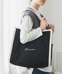 DEVICE（デバイス）の「Rename 帆布 スクエア BOX  ビッグ トートバッグ  A4収納可能（トートバッグ）」