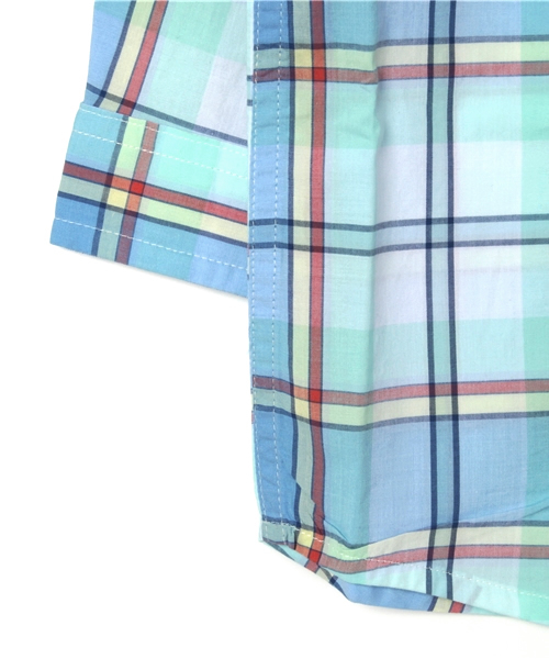 TOMMY HILFIGER（トミーヒルフィガー）の「CHECK BABY SHIRT（シャツ/ブラウス・キッズ・ブルー・70/80）」の5枚目の写真