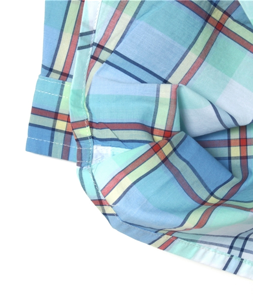 TOMMY HILFIGER（トミーヒルフィガー）の「CHECK BABY SHIRT（シャツ/ブラウス・キッズ・ブルー・70/80）」の3枚目の写真