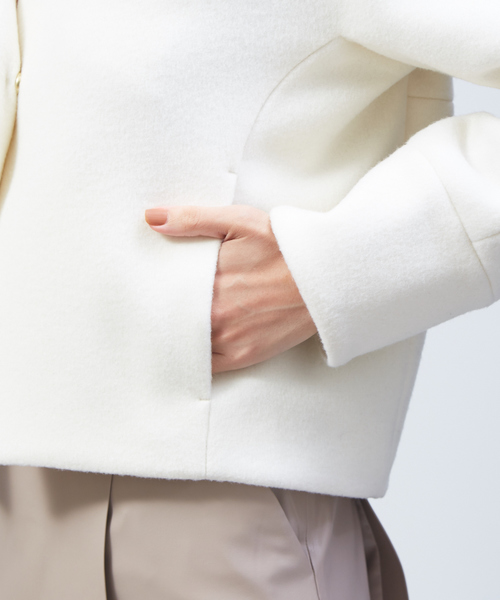 qualite（カリテ）の「【昨年も大ヒット】ショートビーバーコート