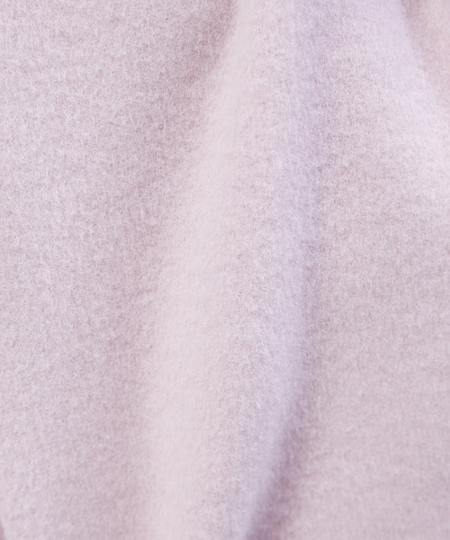 qualite（カリテ）の「【昨年も大ヒット】ショートビーバーコート（トレンチコート・レディース・オフホワイト/ピンク/グレイッシュベージュ/ブラック/ベージュ・36/38）」の8枚目の写真