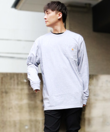 Carhartt ワッペン 長袖Tシャツ