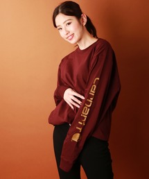 Carhartt ワッペン 長袖Tシャツ