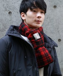 【WEB限定】ハリスツイード生地使用 差し込みマフラー / Harris Tweed