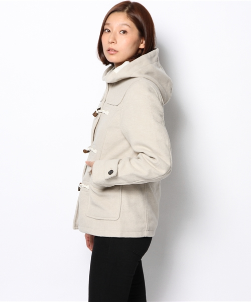 WEGO(ウィゴー)の「WEGO/ショートダッフルコート(ダッフルコート・レディース・アイボリー/ネイビー/キャメル/レッド・LARGE/MEDIUM)」の16枚目の写真