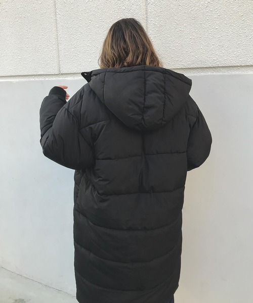 Fashion Letter（ファッションレター）の「フードロングフェイクダウン 
