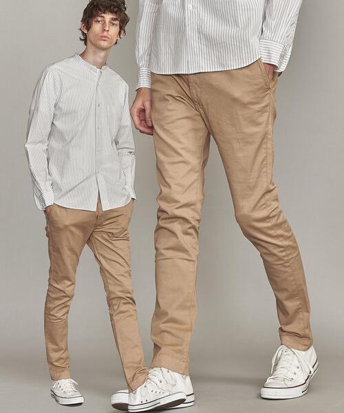 BEAUTY&YOUTH UNITED ARROWS（ビューティーアンドユースユナイテッドアローズ）の「【WEB限定】 by ガーメントダイ チノ スキニーパンツ（チノパンツ・メンズ・グレー/ブラック/ベージュ・XL/M/S/L）」の3枚目の写真