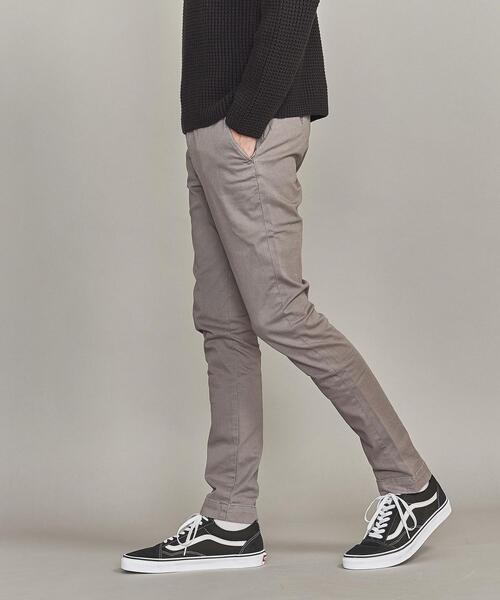 BEAUTY&YOUTH UNITED ARROWS（ビューティーアンドユースユナイテッドアローズ）の「【WEB限定】 by ガーメントダイ チノ スキニーパンツ（チノパンツ・メンズ・グレー/ブラック/ベージュ・XL/M/S/L）」の8枚目の写真