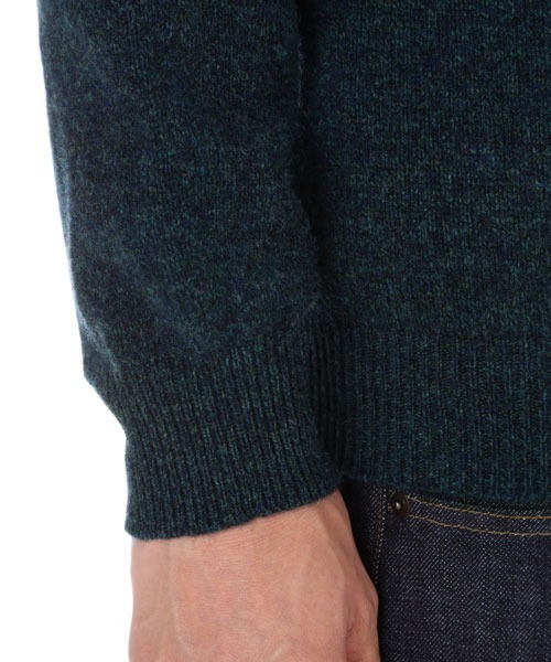 SUNSPEL(サンスペル)の「SUNSPEL / MEN’S LAMBSWOOL(ニット/セーター・メンズ・ダークグリーン/グリーン/ダークブルー/オレンジ・MEDIUM/LARGE)」の19枚目の写真