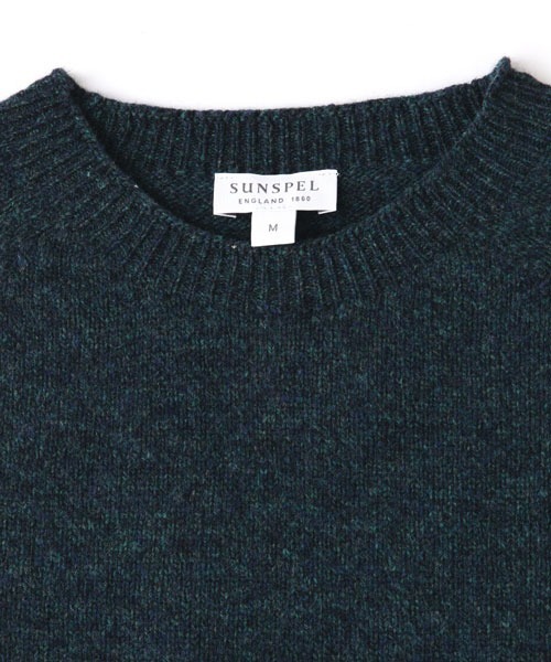 SUNSPEL(サンスペル)の「SUNSPEL / MEN’S LAMBSWOOL(ニット/セーター・メンズ・ダークグリーン/グリーン/ダークブルー/オレンジ・MEDIUM/LARGE)」の18枚目の写真