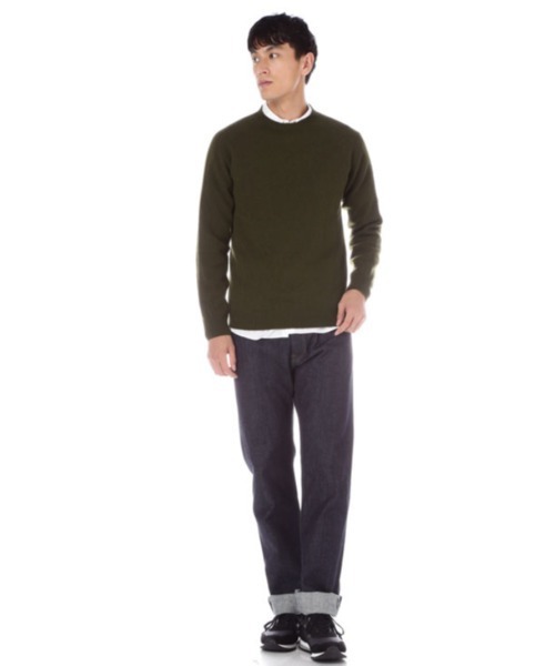 SUNSPEL(サンスペル)の「SUNSPEL / MEN’S LAMBSWOOL(ニット/セーター・メンズ・ダークグリーン/グリーン/ダークブルー/オレンジ・MEDIUM/LARGE)」の13枚目の写真