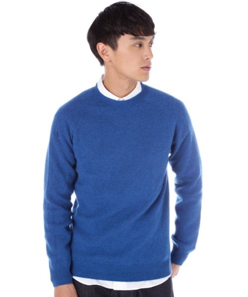 SUNSPEL(サンスペル)の「SUNSPEL / MEN’S LAMBSWOOL(ニット/セーター・メンズ・ダークグリーン/グリーン/ダークブルー/オレンジ・MEDIUM/LARGE)」の9枚目の写真