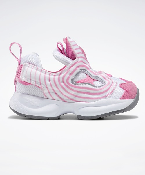 Reebok(リーボック)の「バーサ インスタポンプ フューリー / FURY INF(スリッポン・キッズ・ピンク/ネイビー・14.0cm/13.0cm/12cm/15.0cm/16.0cm)」の3枚目の写真