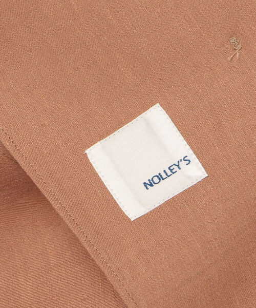 NOLLEY’S(ノーリーズ)の「麻混ドライツイルダブルジャケット(テーラードジャケット・レディース・ベージュ/ネイビー/ブラウン・36/38)」の17枚目の写真