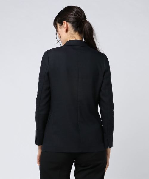 セール】麻混ドライツイルダブルジャケット（テーラードジャケット