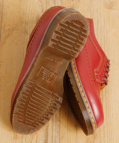 Dr. Martens（ドクターマーチン）の「Dr.Martens ドクターマーチン / イギリス製 BROGUE SHOE SMOOTH ブローグ シューズ スムース レザー ブーツ 3989 OX（ドレスシューズ・メンズ・エンジ・26cm/27cm/28cm）」の10枚目の写真