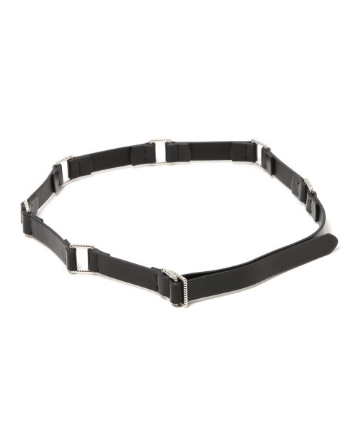 PAGEBOY(ページボーイ)の「チェーンリングベルト(ベルト・レディース・ブラック/ブラウン系その他・FREE)」の2枚目の写真